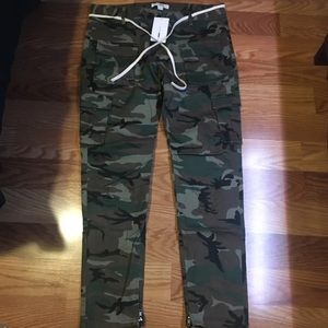 Camo cargo pants